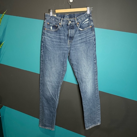 LEVI’S Premium High Rise 501 W27 L32 - Picture 5 of 12